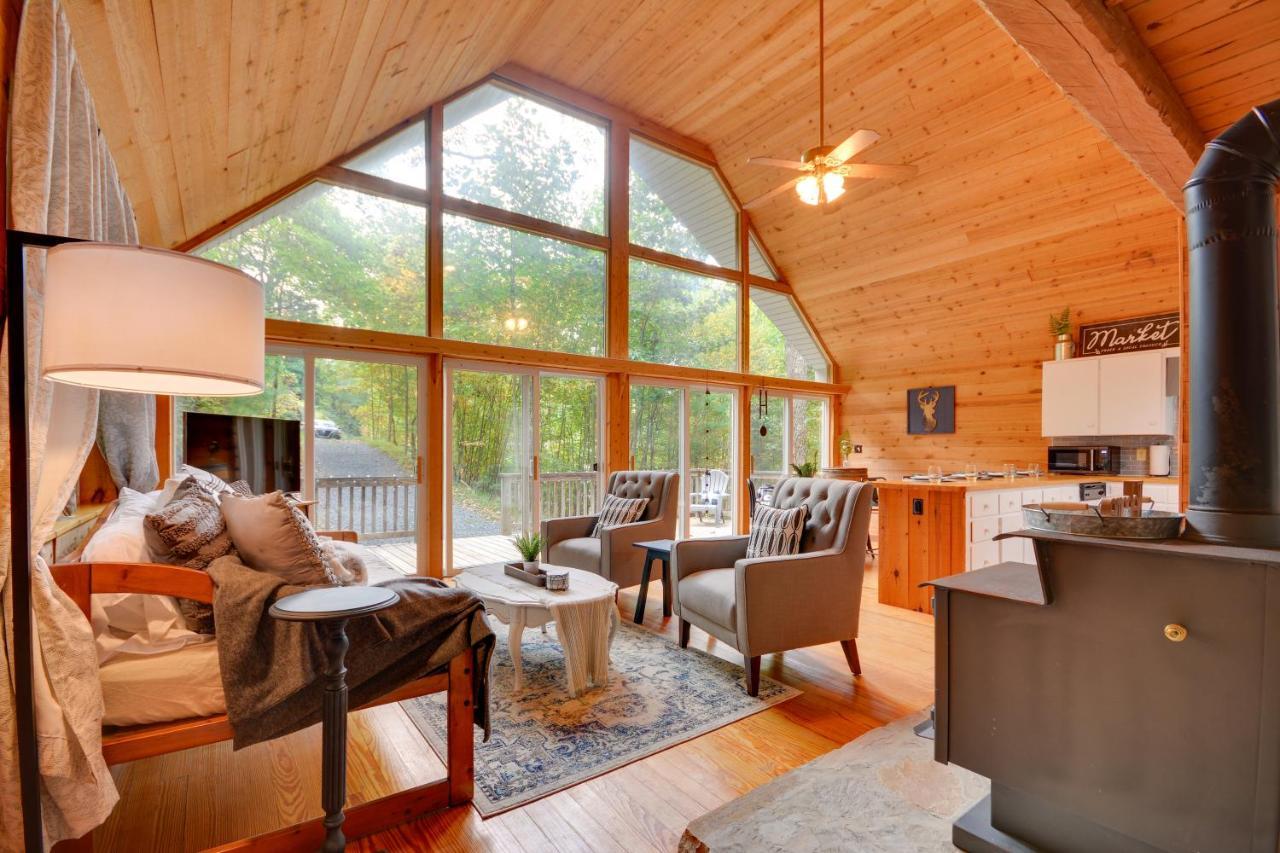 Serene Fancy Gap Cabin Retreat In Private Setting! Eksteriør billede