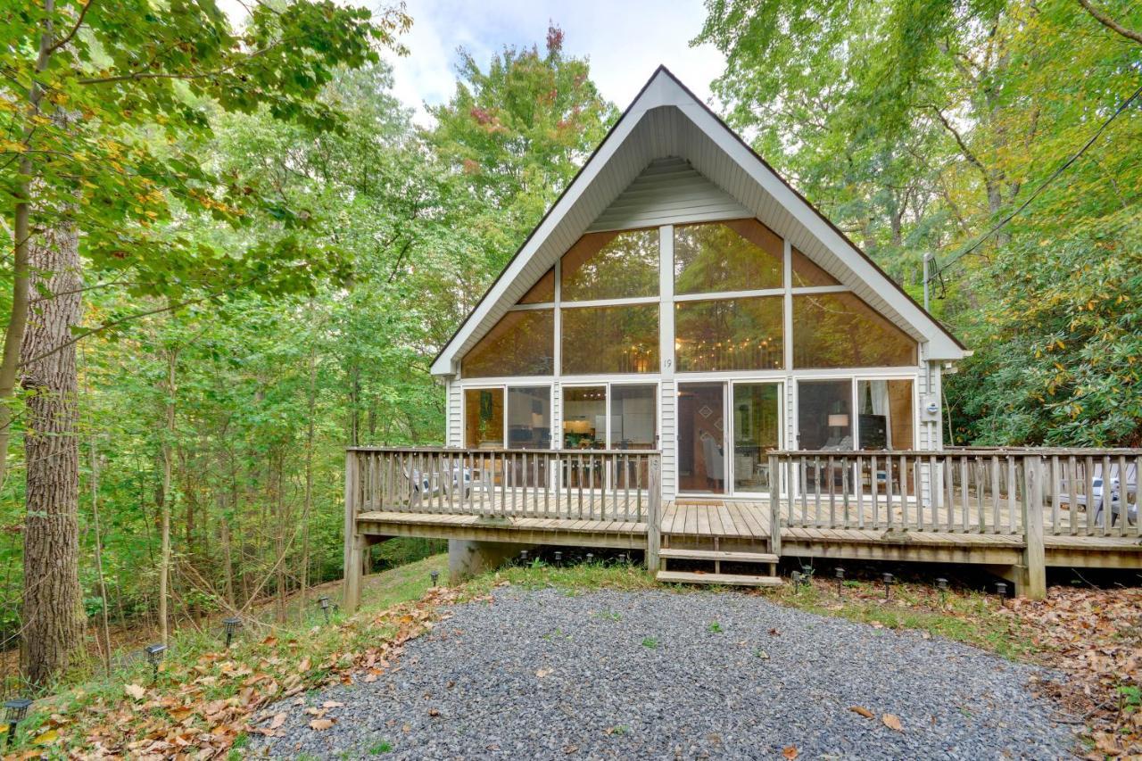 Serene Fancy Gap Cabin Retreat In Private Setting! Eksteriør billede